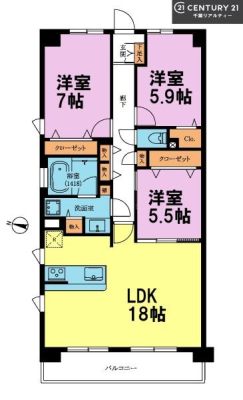 Ԏ} 3LDK̖͓IȊԎILDK͂ƂԂŁAƑƂ̒c񎞊ԂAw[̂ɂȂ܂ˁIƑƂ̒[܂ARƏΊ炪łI