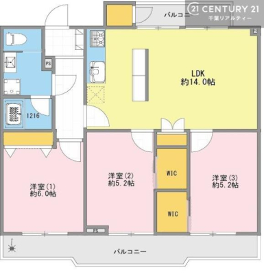 Ԏ} tH[ς݂̔@3LDK̊ԎłI