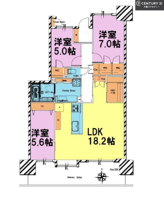 Ԏ} 3SLDK̖͓IȊԎILDK͂ƂԂŁAƑƂ̒c񎞊ԂAw[̂ɂȂ܂ˁIƑƂ̒[܂ARƏΊ炪łI