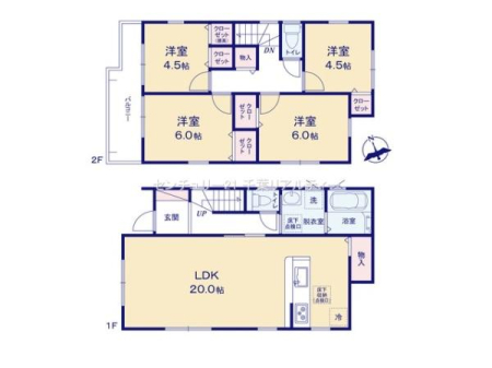 Ԏ} 4LDK̖͓IȊԎILDK͂ƂԂŁAƑƂ̒c񎞊ԂAw[̂ɂȂ܂ˉƑƂ̒[܂ARƏΊ炪łI