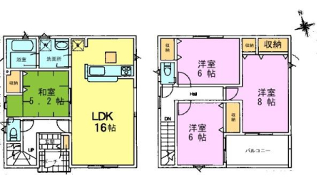 Ԏ} 4LDK̖͓IȊԎILDK͂ƂԂŁAƑƂ̒c񎞊ԂAw[̂ɂȂ܂ˉƑƂ̒[܂ARƏΊ炪łI