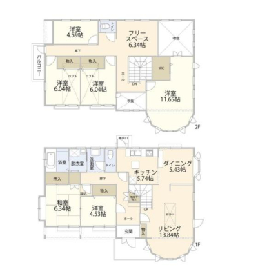 Ԏ} 6LDK̖͓IȊԎILDK͂ƂԂŁAƑƂ̒c񎞊ԂAw[̂ɂȂ܂ˁIƑƂ̒[܂ARƏΊ炪łI