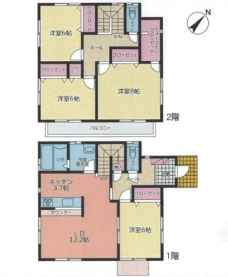 Ԏ} 4LDK̖͓IȊԎILDK͂ƂԂŁAƑƂ̒c񎞊ԂAw[̂ɂȂ܂ˁBƑƂ̒[܂ARƏΊ炪܂I