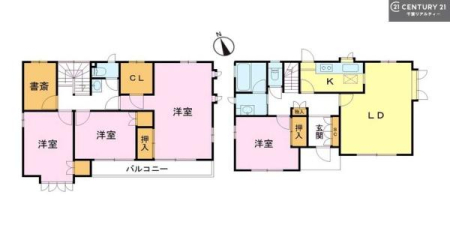 Ԏ} 4LDK̖͓IȊԎILDK͂ƂԂŁAƑƂ̒c񎞊ԂAw[̂ɂȂ܂ˉƑƂ̒[܂ARƏΊ炪łI