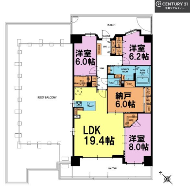 Ԏ} 3SLDK̖͓IȊԎILDK͂ƂԂŁAƑƂ̒c񎞊ԂAw[̂ɂȂ܂ˁIƑƂ̒[܂ARƏΊ炪łI