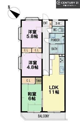 Ԏ} 3LDK̖͓IȊԎILDK͂ƂԂŁAƑƂ̒c񎞊ԂAw[̂ɂȂ܂ˉƑƂ̒[܂ARƏΊ炪łI