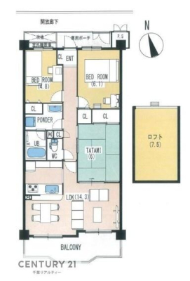 Ԏ} 3LDK̖͓IȊԎILDK͂ƂԂŁAƑƂ̒c񎞊ԂAw[̂ɂȂ܂ˁBƑƂ̒[܂ARƏΊ炪܂I