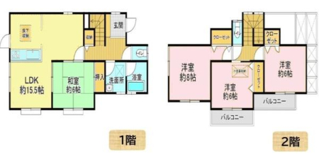 Ԏ} 4LDK̖͓IȊԎILDK͂ƂԂŁAƑƂ̒c񎞊ԂAw[̂ɂȂ܂ˉƑƂ̒[܂ARƏΊ炪łI