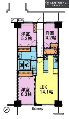 Ԏ} 3LDK̖͓IȊԎILDK͂ƂԂŁAƑƂ̒c񎞊ԂAw[̂ɂȂ܂ˁIƑƂ̒[܂ARƏΊ炪łI