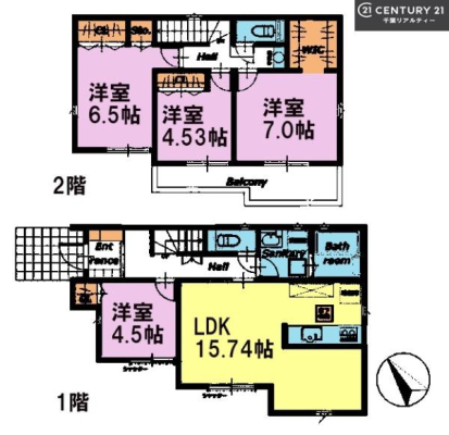 Ԏ} 4LDK̖͓IȊԎILDK͂ƂԂŁAƑƂ̒c񎞊ԂAw[̂ɂȂ܂ˁBƑƂ̒[܂ARƏΊ炪܂I