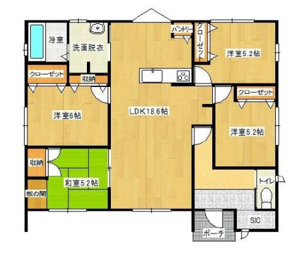 Ԏ} 4LDK̖͓IȊԎILDK͂ƂԂŁAƑƂ̒c񎞊ԂAw[̂ɂȂ܂ˁBƑƂ̒[܂ARƏΊ炪܂I