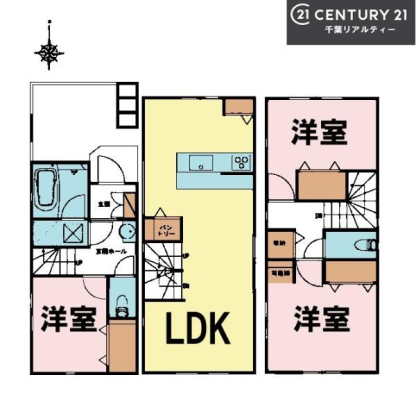 Ԏ} 3LDK̖͓IȊԎILDK͂ƂԂŁAƑƂ̒c񎞊ԂAw[̂ɂȂ܂ˁIƑƂ̒[܂ARƏΊ炪łI