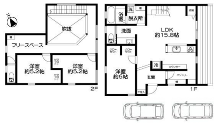 �Ԏ��} 3SLDK�̖��͓I�ȊԎ��ILDK�͂������Ƃ�����ԂŁA���Ƒ��Ƃ̒c��񎞊Ԃ��A����w�[���������̂ɂȂ�܂��ˉƑ��Ƃ̒����[�܂�A���R�ƏΊ炪���������ł��I