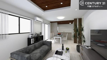 �����\�z�}(����) �傫�������疾�邢�z�˂����������ލL�X���r���O�I
��������̂悢�L��LDK���A�q�����������C�ɑ������Ă���p�����������u�L���Ƃɂ��ėǂ������v�Ǝv���u�ԁB�i���σC���[�W�}�j