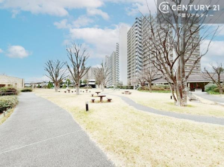 ���̑����n �L�X�Ƃ����~�n�Ɍ����⑽�ʂȋ��p�{�݂�z�u�B���q���܂̗V�я��Z�����m�̌𗬂̏ꂪ�g�߂ɐ������Z���ł��B