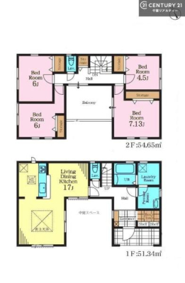 �Ԏ��} 4LDK�̖��͓I�ȊԎ��ILDK�͂������Ƃ�����ԂŁA���Ƒ��Ƃ̒c��񎞊Ԃ��A����w�[���������̂ɂȂ�܂��ˉƑ��Ƃ̒����[�܂�A���R�ƏΊ炪���������ł��I