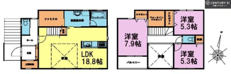 �Ԏ��} 3LDK�̖��͓I�ȊԎ��ILDK�͂������Ƃ�����ԂŁA���Ƒ��Ƃ̒c��񎞊Ԃ��A����w�[���������̂ɂȂ�܂��ˁB�Ƒ��Ƃ̒����[�܂�A���R�ƏΊ炪�����܂��I