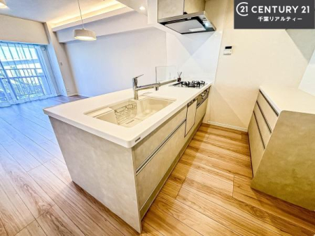 �L�b�`�� �J�b�v�{�[�h�t���̃L�b�`���ł��I
�L�b�`���͉����ƃK�`���K�`���������ł��B�d�q�����W�␆�ъ���u���܂����A��������̐H��͒I�Ɏ��[���\�ł��I