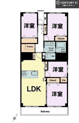 �Ԏ��} 4LDK�̖��͓I�ȊԎ��ILDK�͂������Ƃ�����ԂŁA���Ƒ��Ƃ̒c��񎞊Ԃ��A����w�[���������̂ɂȂ�܂��ˁB�Ƒ��Ƃ̒����[�܂�A���R�ƏΊ炪�����܂��I