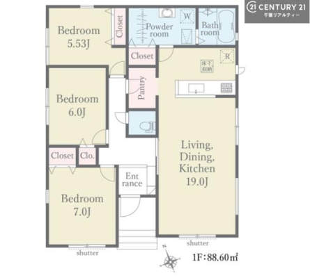 �Ԏ��} 3LDK�̖��͓I�ȊԎ��ILDK�͂������Ƃ�����ԂŁA���Ƒ��Ƃ̒c��񎞊Ԃ��A����w�[���������̂ɂȂ�܂��ˁB�Ƒ��Ƃ̒����[�܂�A���R�ƏΊ炪�����܂��I