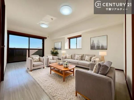 ���r���O �Ƌ��CG�p�[�X�ł��B�傫�ȑ����炽���Ղ�̗z���������閾�邢���r���O�B�J�����̂��郊�r���O�ŉƑ��c���̂��났�̎��Ԃ��߂����܂��B