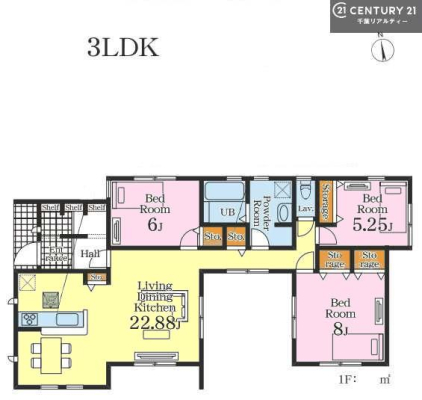 �Ԏ��} 3LDK�̖��͓I�ȊԎ��ILDK�͂������Ƃ�����ԂŁA���Ƒ��Ƃ̒c��񎞊Ԃ��A����w�[���������̂ɂȂ�܂��ˁI�Ƒ��Ƃ̒����[�܂�A���R�ƏΊ炪���������ł��I