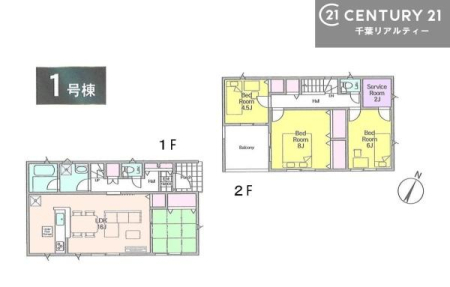 �Ԏ��} 4LDK�̂�Ƃ肠��Ԏ��́A�Ƒ����ꂼ��̋��ꏊ���m�ۂ��A
LDK�𒆐S�ɂ��������Œc���̎��Ԃ��L���ɁB
�S�����[�����ŏZ��Ԃ���������ۂĂ�݌v�ł��B