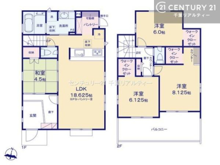 �Ԏ��} ���Ƒ����ꂼ��̃v���C�x�[�g��Ԃ���������m�ۂł���A��Ƃ肠��4LDK�̊Ԏ��B���r���O�𒆐S�ɋ������o�����X�悭�z�u���A�Ƒ������R�ƏW���Ȃ�����X�̎��Ԃ���؂ɂł���݌v�ł��B