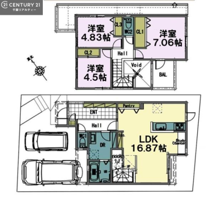 �Ԏ��} 3LDK�̖��͓I�ȊԎ��ILDK�͂������Ƃ�����ԂŁA���Ƒ��Ƃ̒c��񎞊Ԃ��A����w�[���������̂ɂȂ�܂��ˁB�Ƒ��Ƃ̒����[�܂�A���R�ƏΊ炪�����܂��I