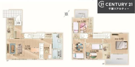 �Ԏ��} 4LDK�̖��͓I�ȊԎ��ILDK�͂������Ƃ�����ԂŁA���Ƒ��Ƃ̒c��񎞊Ԃ��A����w�[���������̂ɂȂ�܂��ˉƑ��Ƃ̒����[�܂�A���R�ƏΊ炪���������ł��I