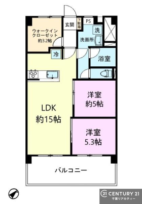 �Ԏ��} �Z�݂₷�����l�����A��Ƃ肠��2LDK�{�[�ˁi��e�ʂ̂v�h�b�j�̊Ԏ��B