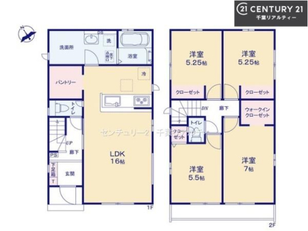 �Ԏ��} 4LDK�̂�Ƃ肠��Ԏ��́A�Ƒ����ꂼ��̋��ꏊ���m�ۂ��A
LDK�𒆐S�ɂ��������Œc���̎��Ԃ��L���ɁB
�S�����[�����ŏZ��Ԃ���������ۂĂ�݌v�ł��B