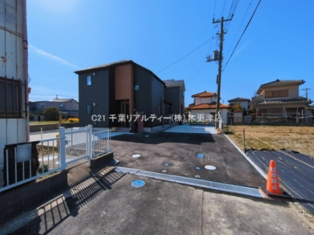 �O�ʓ��H�܂ތ��n�ʐ^ -