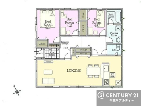 �Ԏ��} 3LDK�̖��͓I�ȊԎ��ILDK�͂������Ƃ�����ԂŁA���Ƒ��Ƃ̒c��񎞊Ԃ��A����w�[���������̂ɂȂ�܂��ˁB�Ƒ��Ƃ̒����[�܂�A���R�ƏΊ炪�����܂��I