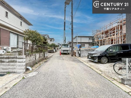 �O�ʓ��H�܂ތ��n�ʐ^ �O�ʓ��H4.5���I�z����ǍD�ȗ��n�ł��B
