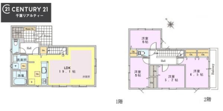 �Ԏ��} 4LDK�̂�Ƃ肠��Ԏ��́A�Ƒ����ꂼ��̋��ꏊ���m�ۂ��A
LDK�𒆐S�ɂ��������Œc���̎��Ԃ��L���ɁB
�S�����[�����ŏZ��Ԃ���������ۂĂ�݌v�ł��B