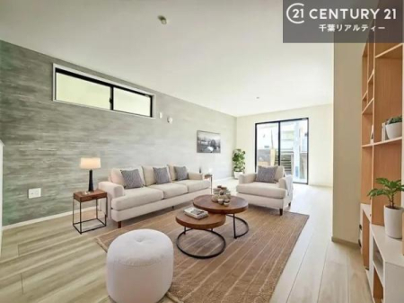 ���r���O �Ƌ��CG�p�[�X�ł��B�傫�ȑ����炽���Ղ�̗z���������閾�邢���r���O�B�J�����̂��郊�r���O�ŉƑ��c���̂��났�̎��Ԃ��߂����܂��I