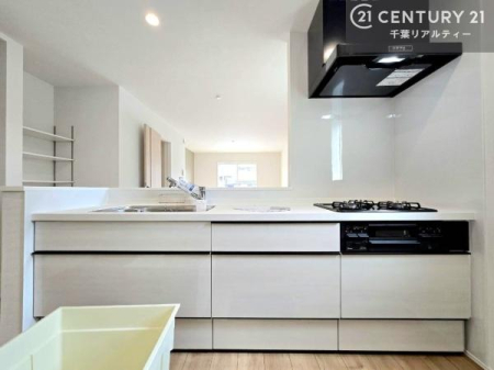 �L�b�`�� ���������H��A�H�i�X�g�b�N�܂ł������萮���ł�����[�L�x�ȃL�b�`���ł��B�g���ꏊ�̋߂��ɕK�v�ȕ������܂��邽�߁A��Ɠ������X���[�Y�ɂȂ�A�����̗����������K�ɁB