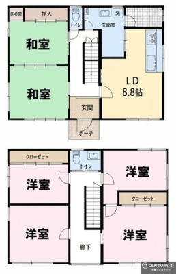 �Ԏ��} 5LDK�̖��͓I�ȊԎ��ILDK�͂������Ƃ�����ԂŁA���Ƒ��Ƃ̒c��񎞊Ԃ��A����w�[���������̂ɂȂ�܂��ˉƑ��Ƃ̒����[�܂�A���R�ƏΊ炪���������ł��I